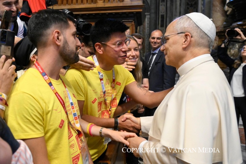 Papa Leone XIV: Andate a riparare le reti